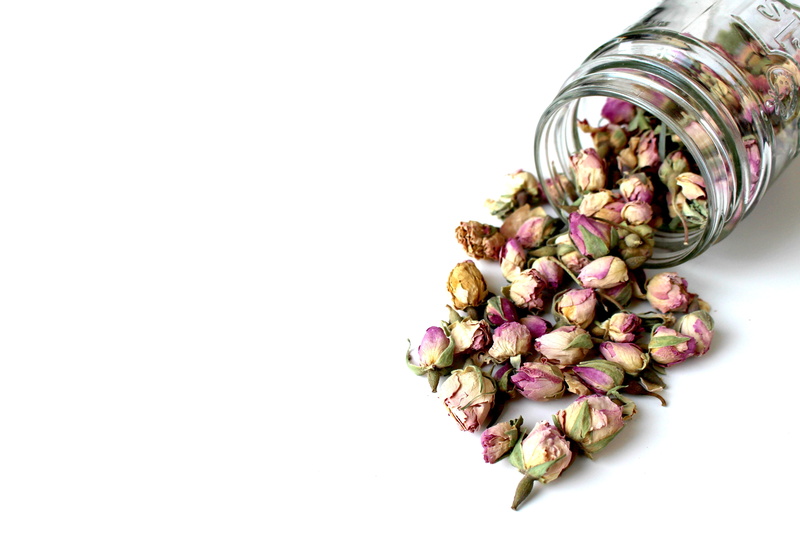 fragrance, herb, food, nature, macro, glass, freshness, of course, bloom, alternative medicine, roses, container, rose bud, white background, pink roses