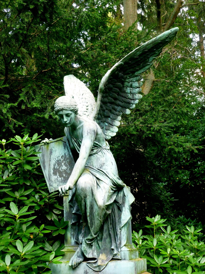 day, representation, tree, consolation, rectangular, craft, statue, female likeness, angel, religion, body, male likeness, beautiful, no people, art and craft