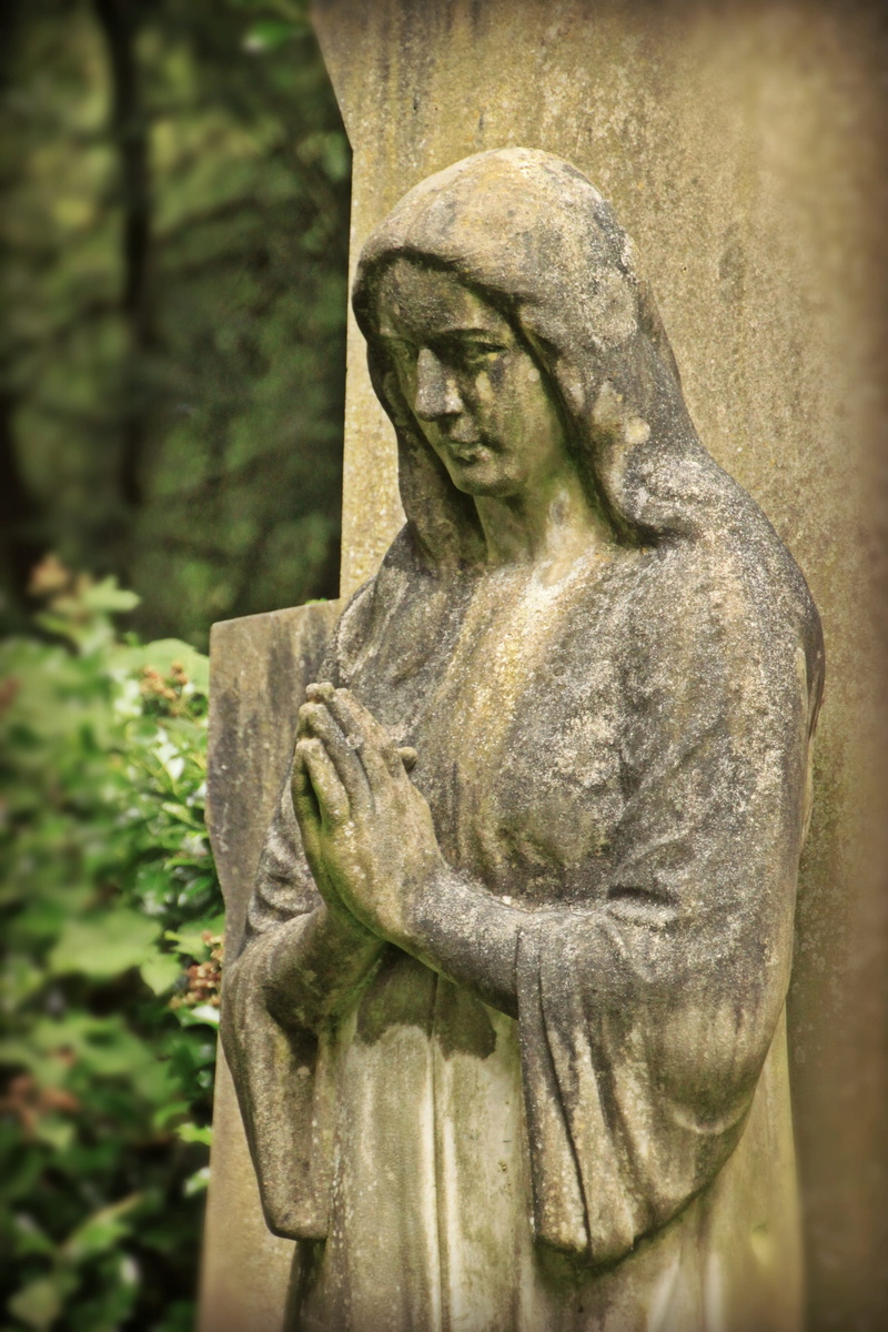 faith, stone figure, statue, old cemetery, creativity, tomb, tree, Woman, 2K, history, last calm, symbol, the past, weathered, death, ancient civilization