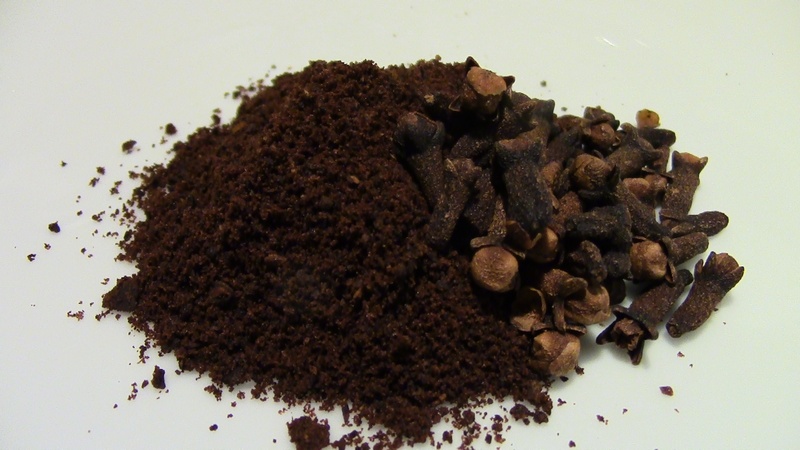 spice, high angle view, indoors, no people, heap, ground - culinary, cloves, still life, spices, 1080P, table, ingredient, food, brown, soil, dried food