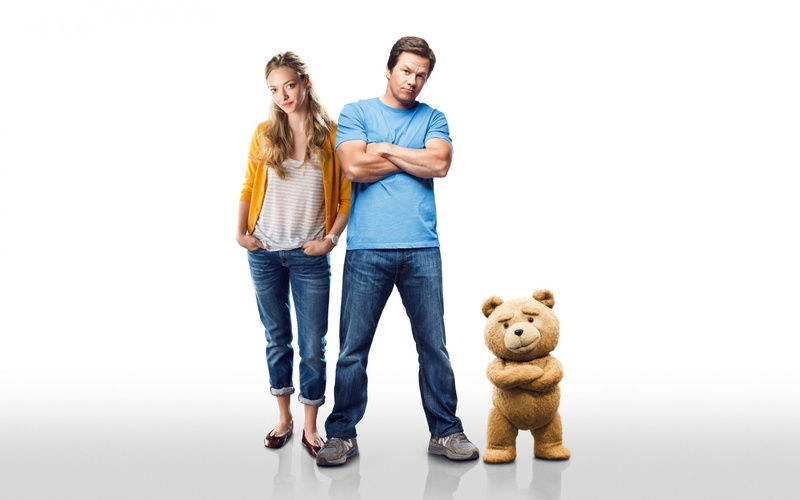 Movie, Teddy Bear, Ted 2, Ted (Movie Character), Mark Wahlberg, 1080P, Amanda Seyfried