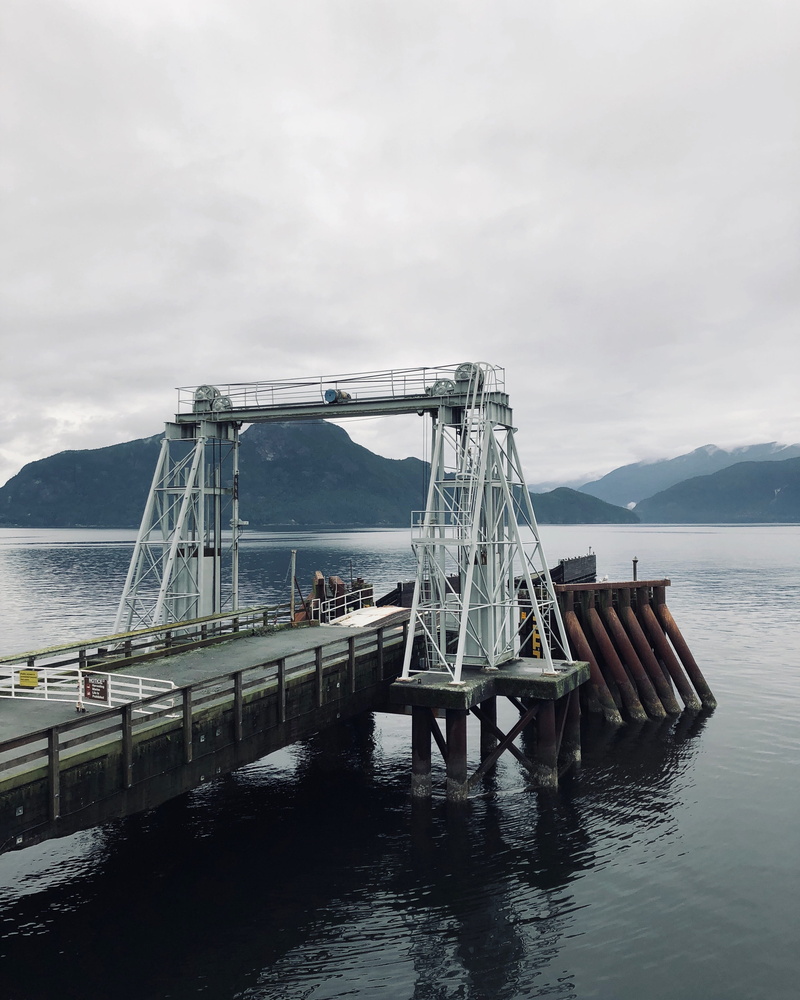 squamish-lillooet d, mountain, ocean, autumn, day, moody, water, fall, built structure, architecture, ferry, pnw, port, pier, explore, fishing industry