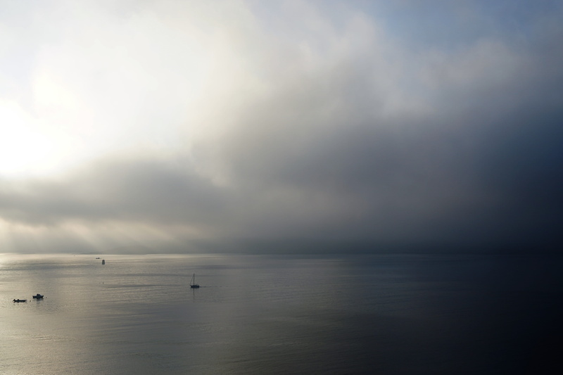 no people, fishing, seascape, night, landscape, boat, cloud - sky, sea, scenics - nature, idyllic, sun, rain, nature, water, nautical vessel, boats, outdoors