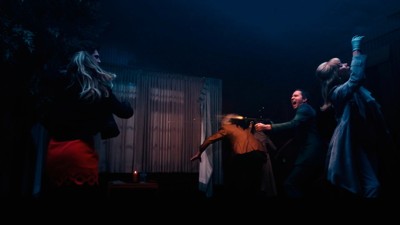 architecture, adult, 1080P, dancing, standing, Dan Stevens, illuminated, celebrity, Rachel Keller, Syd Barrett, group of people, men, group, Legion FX