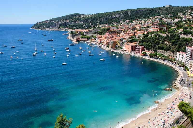 coastline, travel, summer, beauty in nature, 4K, travel destinations, high angle view, building exterior, landscape, beach, view, ocean, nature, boats