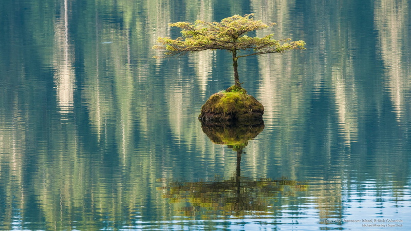 Nature, 2K, fairy, island, columbia, vancouver, british, lake