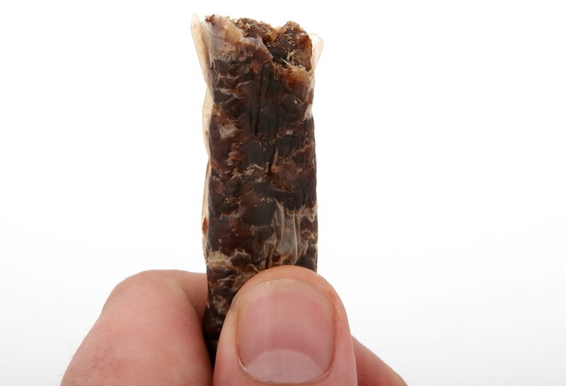 cholesterol, personal perspective, over, dried, deer, close-up, copy space, African, natural, traditional, white background, kudu, coriander, macro, boreworse