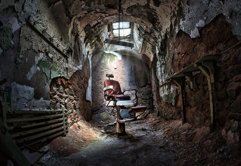 sunlight, Barber, devastation, chair, 1080P, prison, sunroof