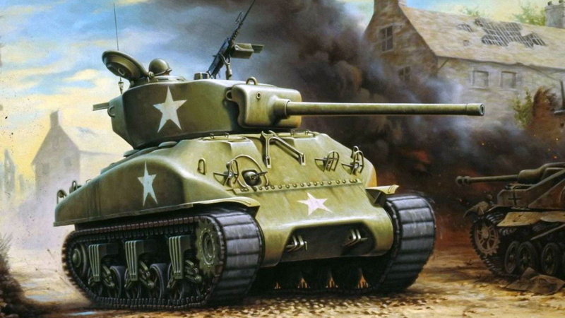 machine gun, history, 1080P, conflict, smoke, armored Vehicle, turret, cannon, world War II, old, gun, armed Forces, devastation, tank, transportation