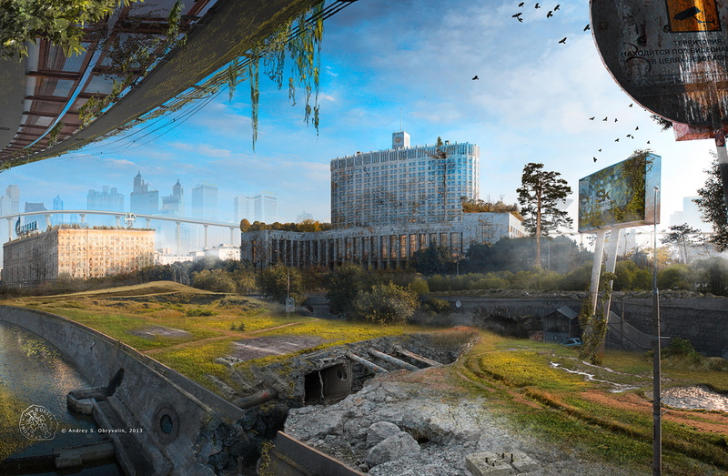 Apocalypse, steel, skyscraper, concrete, industry, no people, tree, Moscow, building, built Structure, day, famous Place, application, history, construction Industry