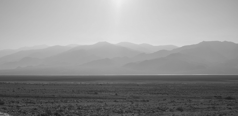 badwater basin, mountain range, arid climate, desolate, sand, tranquility, land, united states, nature, non-urban scene, death valley, mountain, water