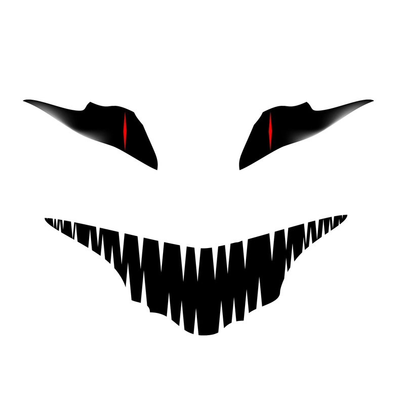 eyes, Avatar, red, dark, 1080P, white, scary face, smiley