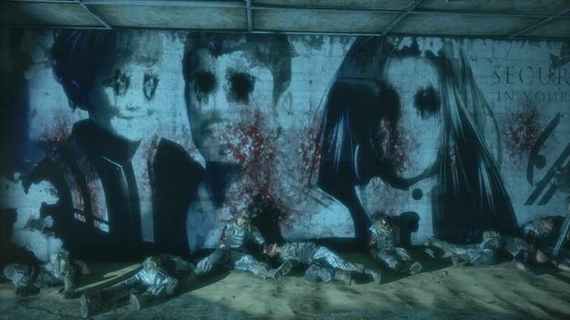 graffiti, war, scary face, 1080P, spec ops: the line