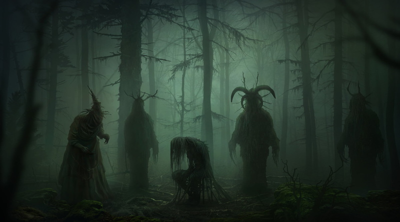 horror, Yuri Hill, 1080P, forest