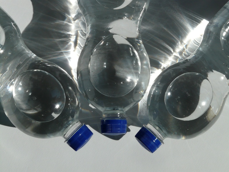 single object, science, bottle, concerns, still, three, capping, ceiling, horizontal, transparent, light bulb, plastic bottle, drink, close-up, screw cap
