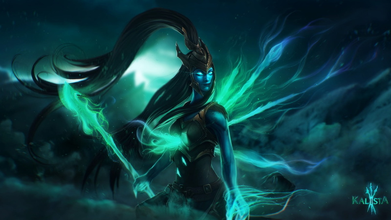 video games, nature, flowing, abstract, smoke - physical structure, blue, brown, League of Legends, haired, underwater, green color, undersea, swimming