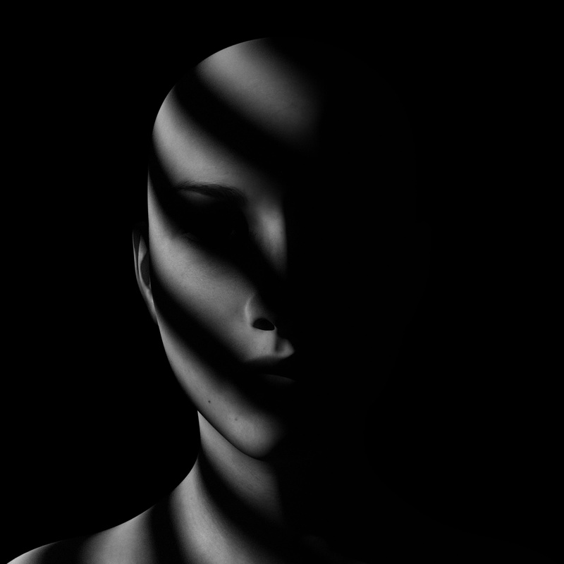 beauty, black background, 320up, selective, body part, adults only, focus, fashion, model, adult, studio, human representation, portrait, only women, darkness