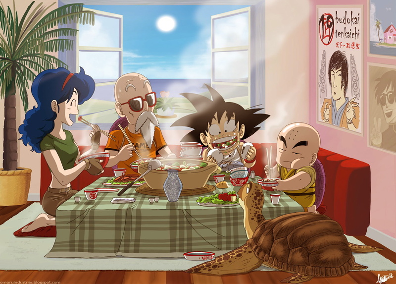 Dragon Ball, Goku, 1080P, Master Roshi (Dragon Ball), Krillin (Dragon Ball), Launch (Dragon Ball)