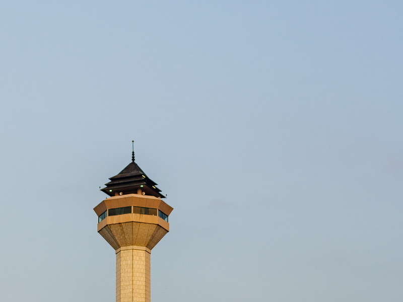 indonesia, bandung, building exterior, sky, tower, architecture, tourism, spire, no people, tall - high, low angle view, travel destinations