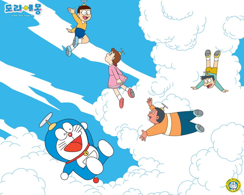 men, childhood, nature, communication, sky, two people, teenager, 720P, women, offspring, technology, cloud - sky, adult, emotion, happiness, Doraemon
