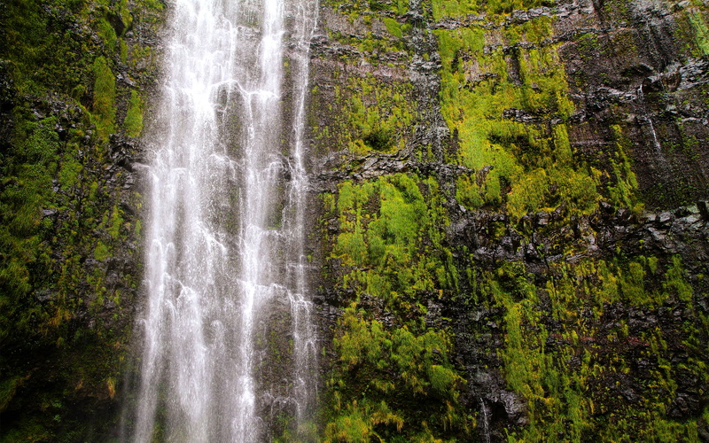 Haleakalā National Park, Maui, Hawaii, 2K, waterfall, The Island Of Maui, Haleakala national Park, USA