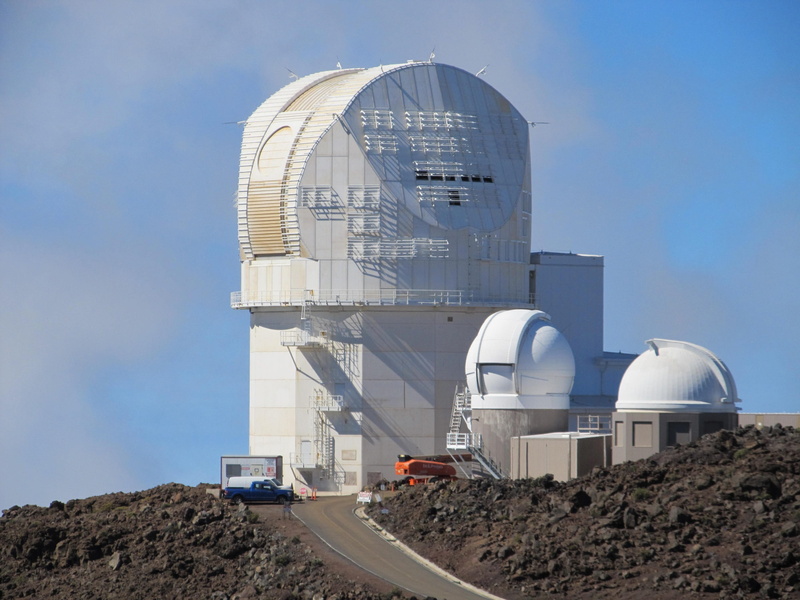maui, landscape, dome, day, built structure, observatory, outdoors, scenic, hawaii, fuel and power generation, sky, nature, land, cameras, cloud - sky