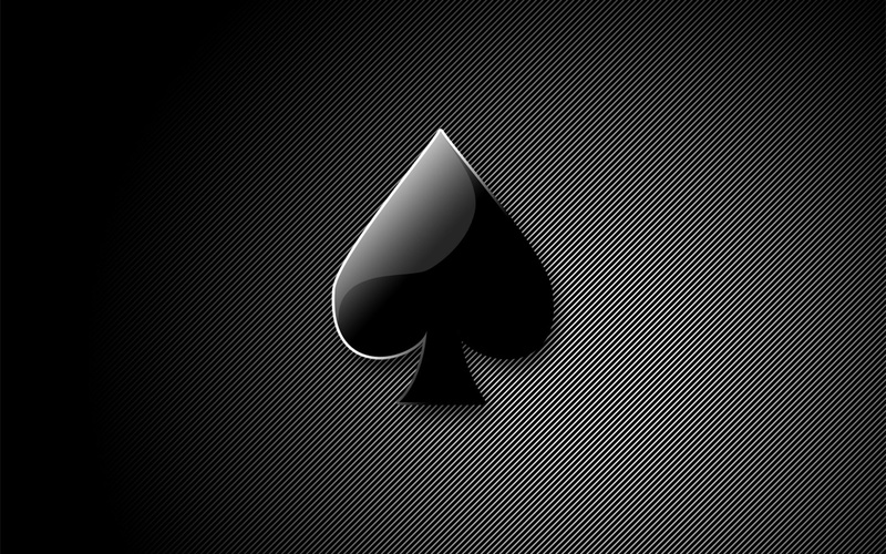 Maverick, black, cards, Spade, 1080P, ace