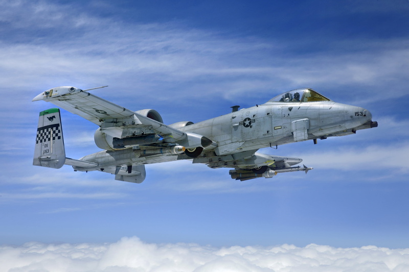 AGM-65 Maverick, AIM-9 Sidewinder, Pilot, Cockpit, USAF, Attack, 2K, UNITED STATES AIR FORCE, Warthog, Fairchild-Republic A-10 Thunderbolt II