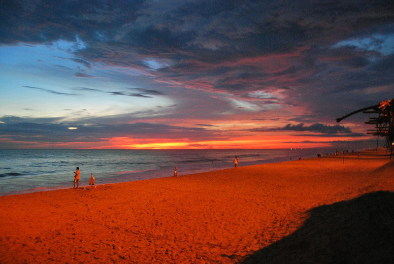 nature and landscapes, beach, alcapulco, 1080P, acapulco, sunset, mexico