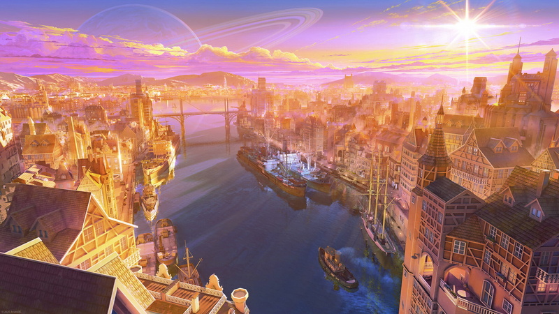landscape, ArseniXC, digital art, Arseniy Chebynkin, 1080P