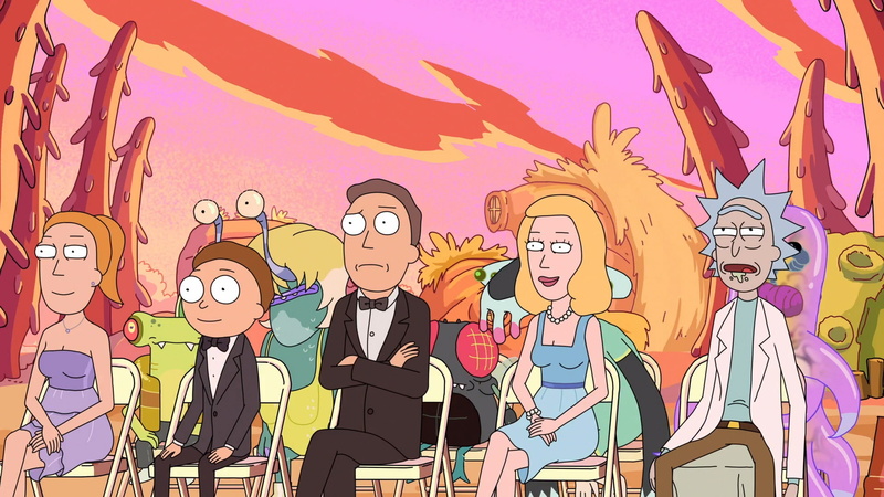 vitality, multi colored, women, representation, Rick and Morty, Summer Smith, enjoyment, cheerful, cartoon, 1080P, teenager, group of people, fun, Morty Smith