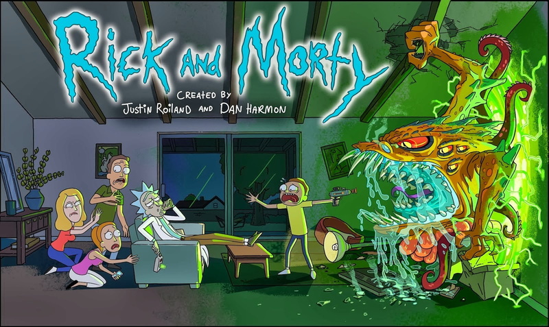 Rick and Morty, Summer Smith, Jerry Smith, Morty Smith, Rick Sanchez, Beth Smith, 720P