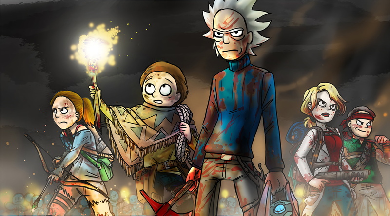 4K, Summer Smith, Rick Sanchez, Jerry Smith, TV Show, Rick and Morty, Beth Smith, Morty Smith
