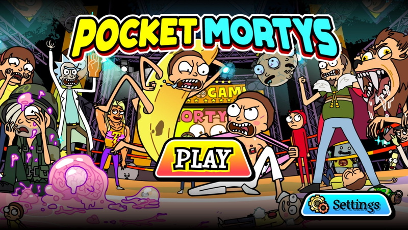 Video Game, Jerry Smith, Rick and Morty: Pocket Mortys, Morty Smith, Rick and Morty, Rick Sanchez, 1080P
