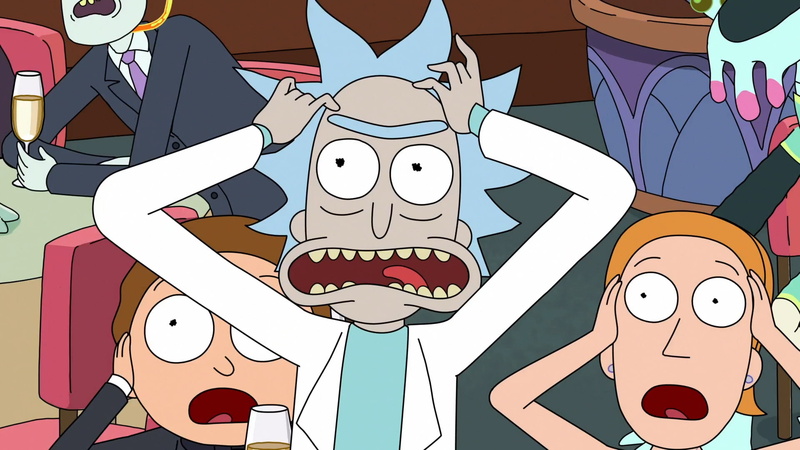 Rick and Morty, Summer Smith, Morty Smith, Rick Sanchez, cartoon, 1080P, Adult Swim
