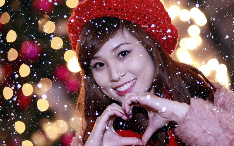 happiness, snow, december, holiday, woman, season, young Adult, night, portrait, weather, hat, indonesian Ethnicity, beauty, celebration, joy, fun, snowing