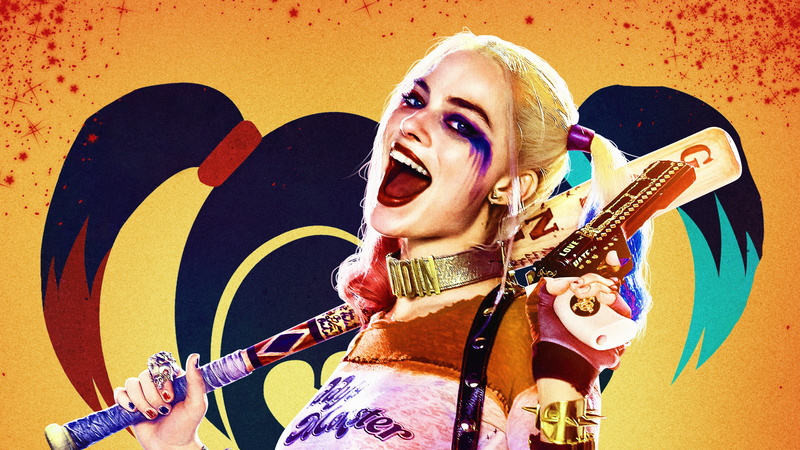 Movie, Harley Quinn, 8K, Margot Robbie, Suicide Squad