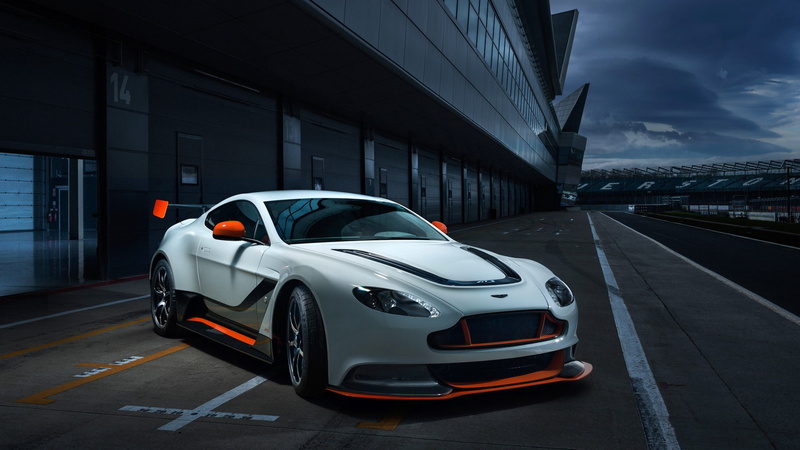 city, motion, mode of transportation, transportation, road, sports car, Aston Martin Vantage GT3, car, road marking, no people, architecture, motor vehicle