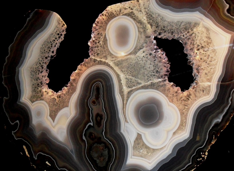 black, lines, colors, beige, sediments, beauty in nature, geology, directly above, 1080P, stone, nature, design, conglomerate, water, sliced, semi-precious