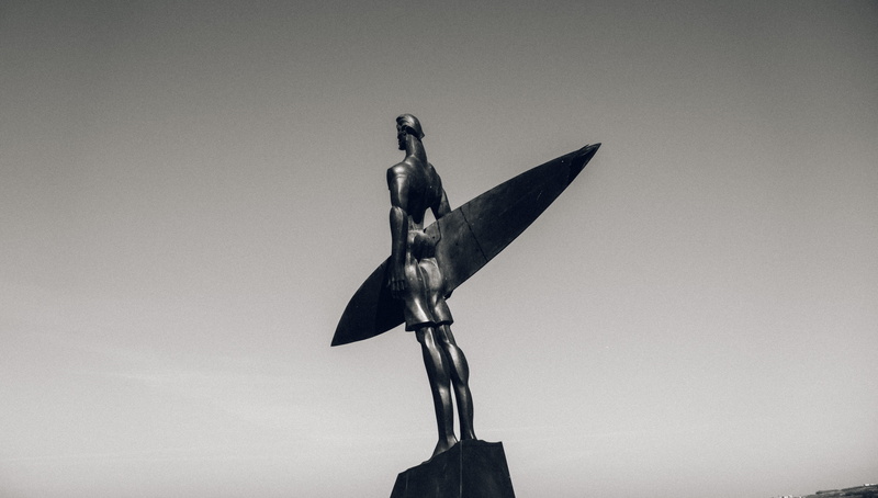 outdoors, day, portugal, craft, creativity, 5K, copy space, ericeira, ribeira dilhas beach, nature, sports, metal, representation, animal themes, sharp