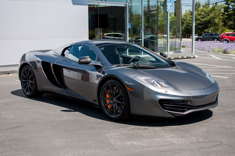 supercar, color, 12c, mclaren, 720P, spider, mp4, grey, graphite
