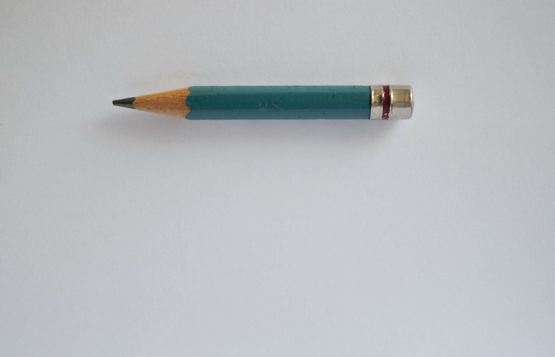 office, white color, writing instrument, indoors, blue, wooden, sharp, wood, rubber, isolated, object, school, white, art and craft, copy space, drawing