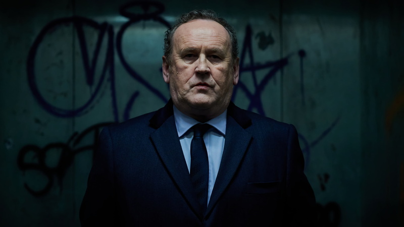 tie, TV Series, TV, Gangs of London, Colm Meaney, wall, old people, Finn Wallace, graphite, 4K, suits