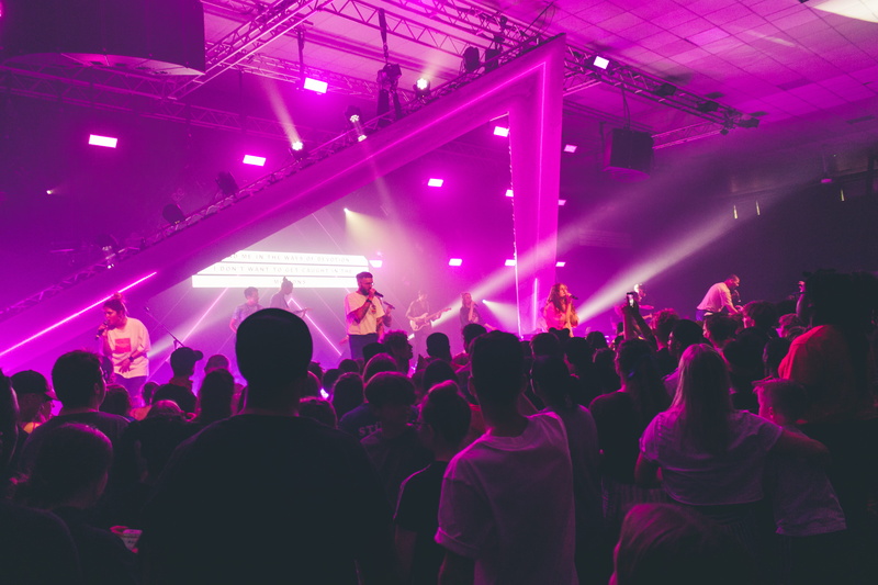 bradford, music festival, arts culture and entertainment, praise, music, stage light, hillsong, youth, conference, live event, purple, life church, audience
