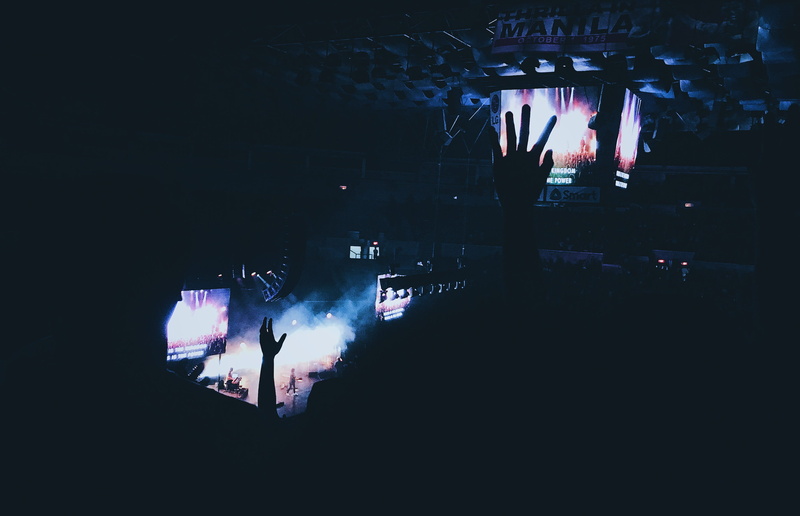 performance, nightlife, lifestyles, stage light, real people, men, lighting equipment, night, bethel, indoors, silhouette, music festival, dark, illuminated