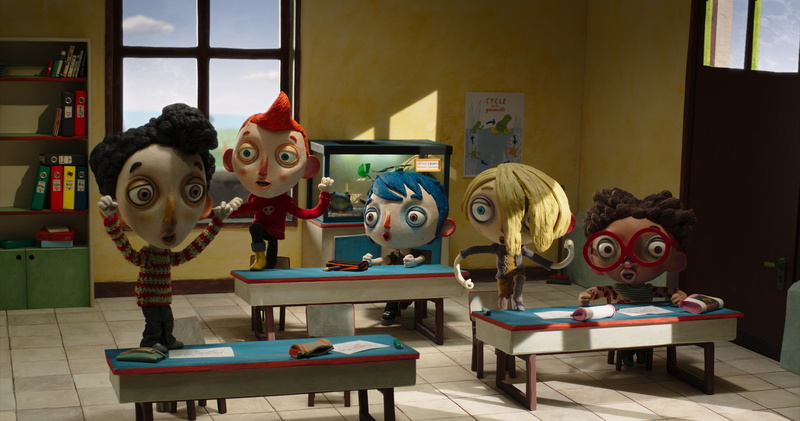 4K, no people, indoors, mammal, toy, creativity, table, female likeness, male likeness, ma vie de courgette 4k   downloads for pc, representation, chair