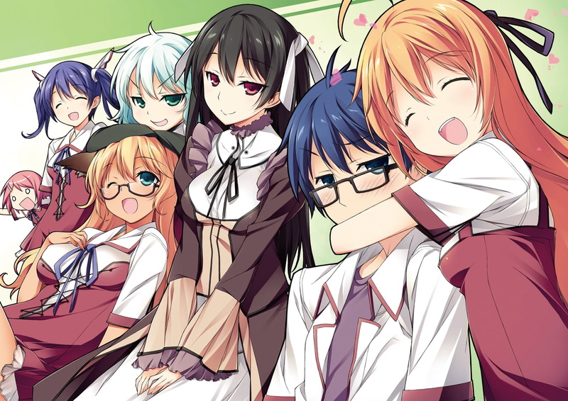 720P, Konoe Subaru, Sakamachi Kinjiro, anime girls, Suzutsuki Kanade, Mayo Chiki!