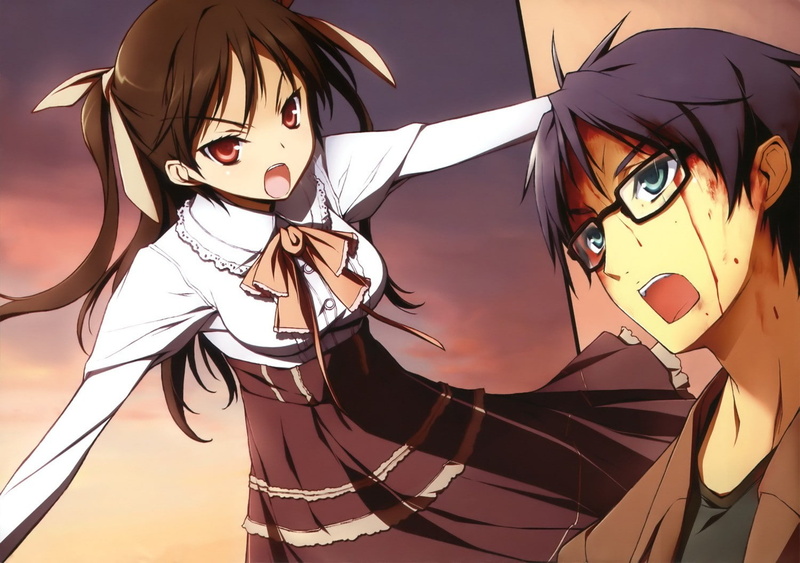 Suzutsuki Kanade, creativity, human representation, Sakamachi Kinjiro, Mayo Chiki!, sky, clothing, outdoors, focus on foreground, fashion, representation