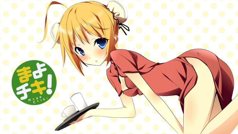 Blonde, Blue Eyes, Anime, Girl, Mayo Chiki!, 1080P, Subaru Konoe