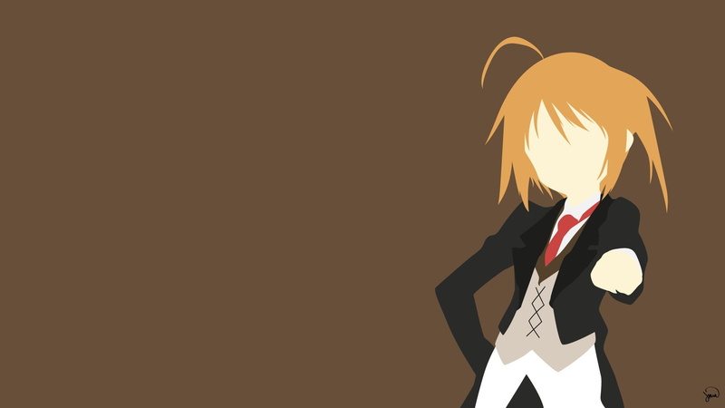1080P, Anime Girls, Konoe Subaru, Mayo Chiki!, minimalism